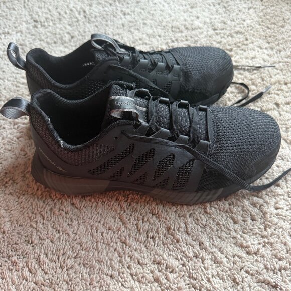 Reebok Work Fusion Flexweave Work Composite Toe Mens Size 8.5  Black - Picture 1 of 8